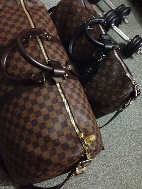 louis vuitton prism keepall replica|louis vuitton keepall bag real.